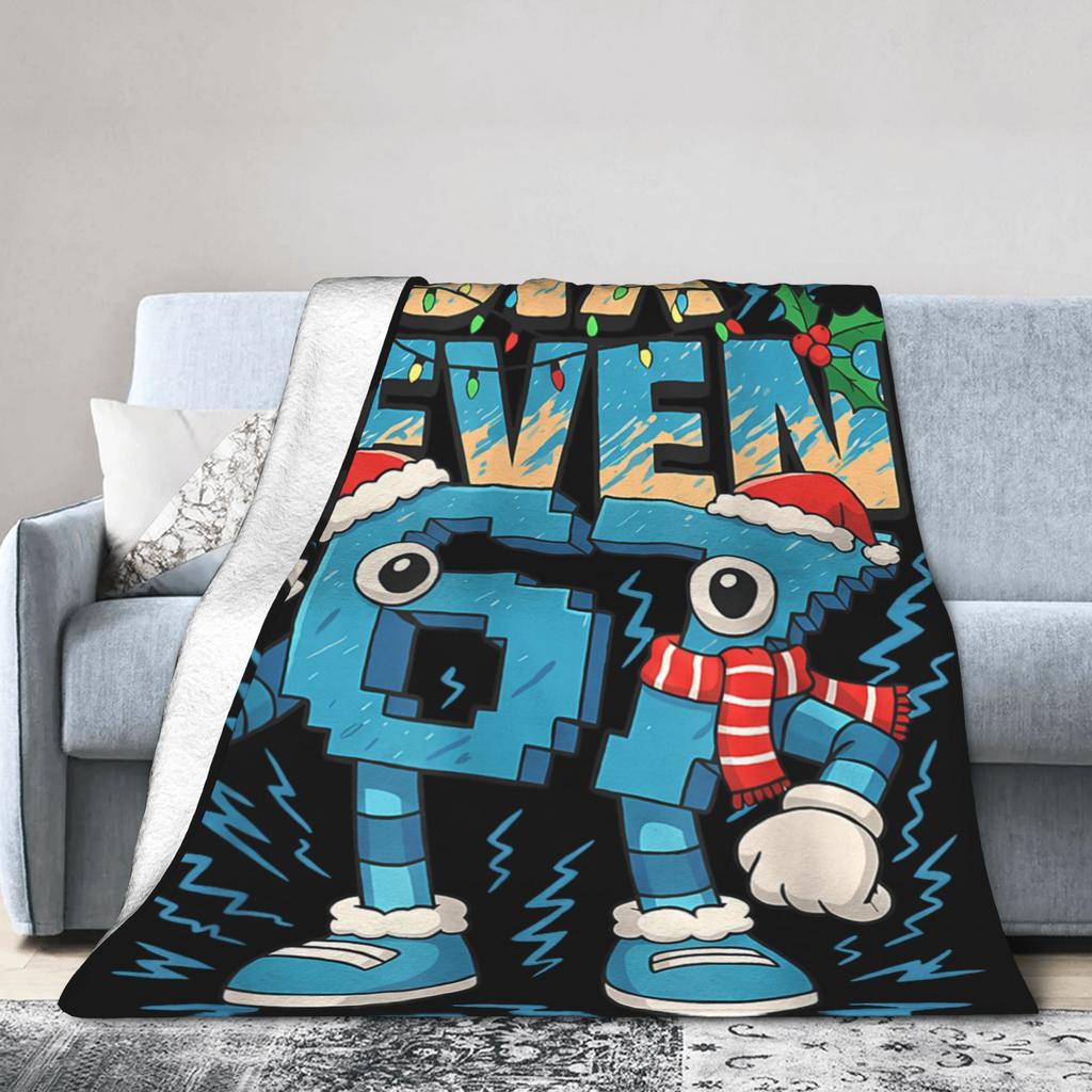 Steal a Brainrot Six Seven Italian Meme Gaming 67 Blanket Soft Warm Throw Blanket Winter Child Outdoor Pattern Bedspread