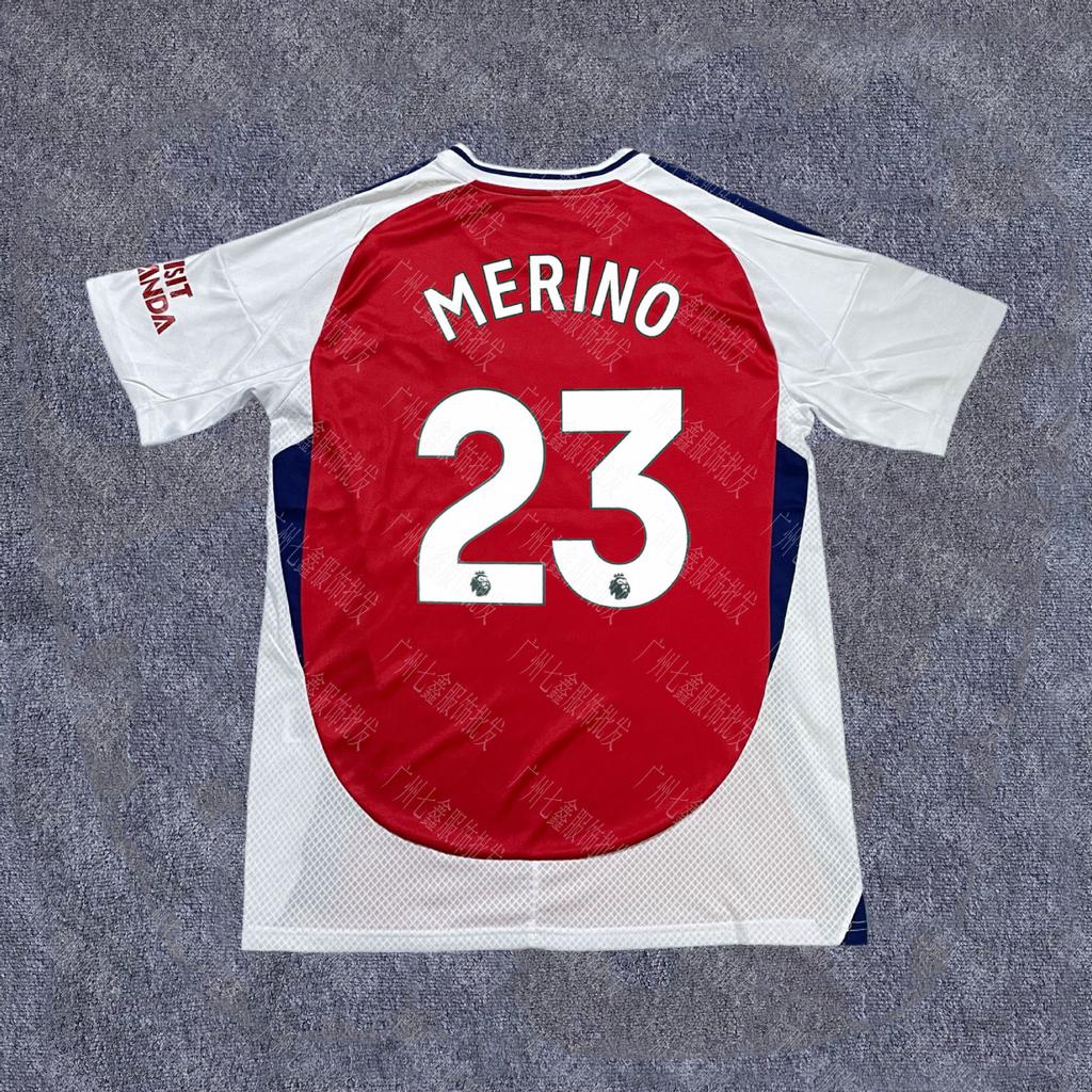 Cross-border Delivery 242526 Arsenal Short-sleeved Jersey, Star Number, Quality Printing Number, Spot Size T-shirt, Rest Assured To Shoot