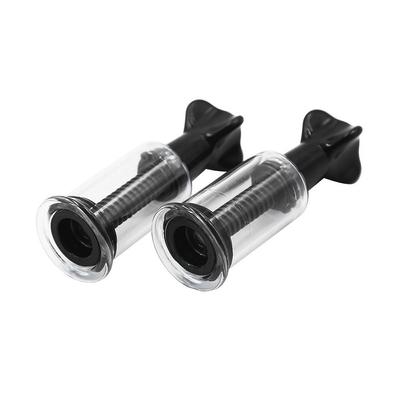 Black Body Massage Cupping Cups 2cm/2.5cm/3cm/5cm Plastic Vacuum Suction Cups Massage Cup Thickened Acupuncture Massager Women