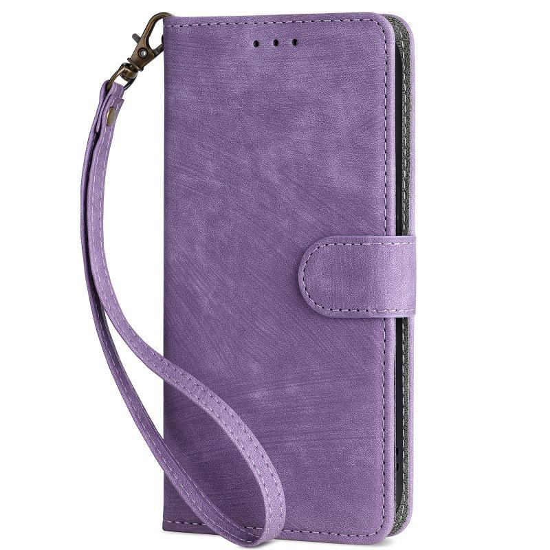 Samsung A17/A16 & Galaxy A25/A15 Leather Flip Case with Anti-theft Card Protection for A57.