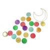 Handmade Small Hanging Wind Chimes Colorful Moon Dream Catchers  Home Decoration