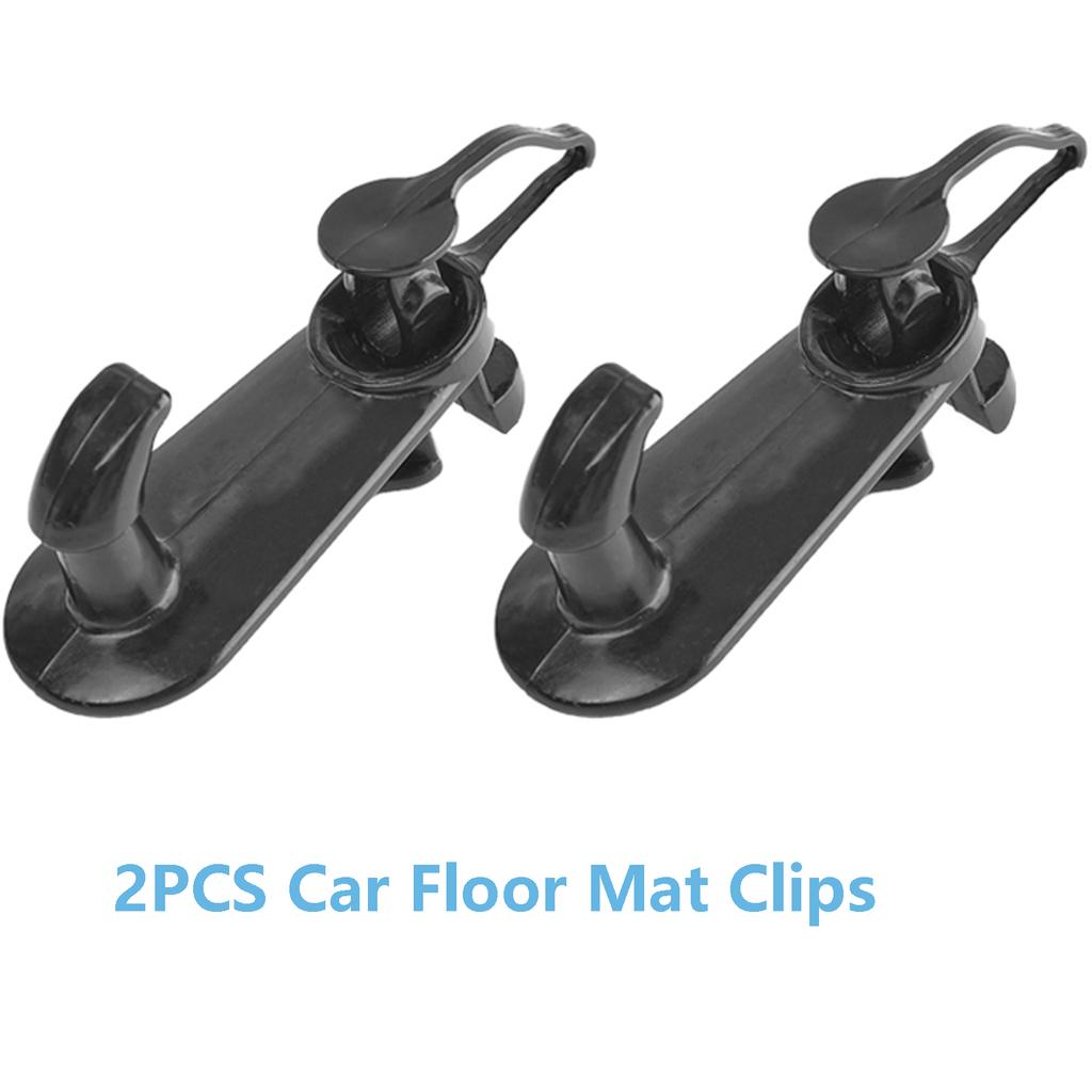 For Toyota Avalon Camry Corolla Sequoia Sienna Solara Tacoma Tundra Venza Yaris Bil Gulvmatteklemmer Teppeholder Holder