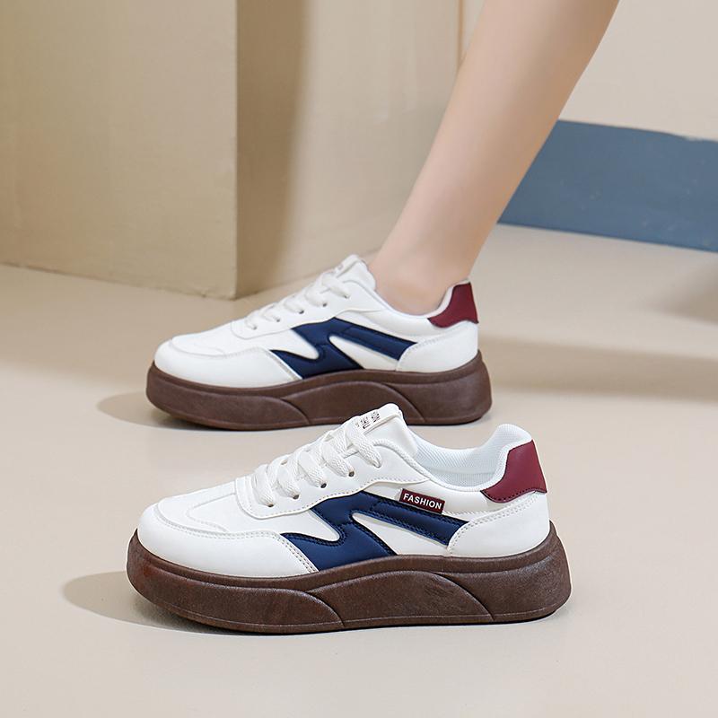 

Модные туфли на платформе в стиле ретро, женские зимние теплые туфли для женщин, роскошные кроссовки на толстой подошве для девочек, спортивная обувь 40 синий