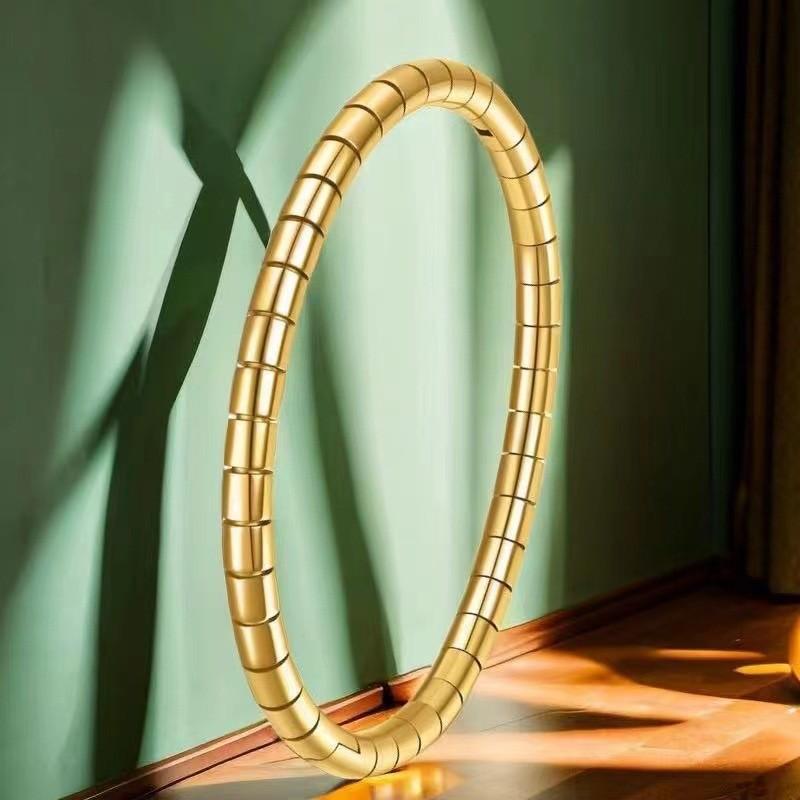 Bracelet Girls Niche Titanium Steel Jewelry Premium Sense Ins Wind Nail Opening Jewelry