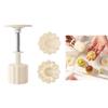 Sonnenblumen Form Mondkuchen Pressform Keksstempel Mondkuchenhersteller Dekorationswerkzeug