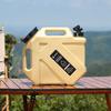 10L Outdoor Water Bucket Large-Capacity Portable Camping Water Bag Container with Faucet Driving Water Tank for Picnic Hiking