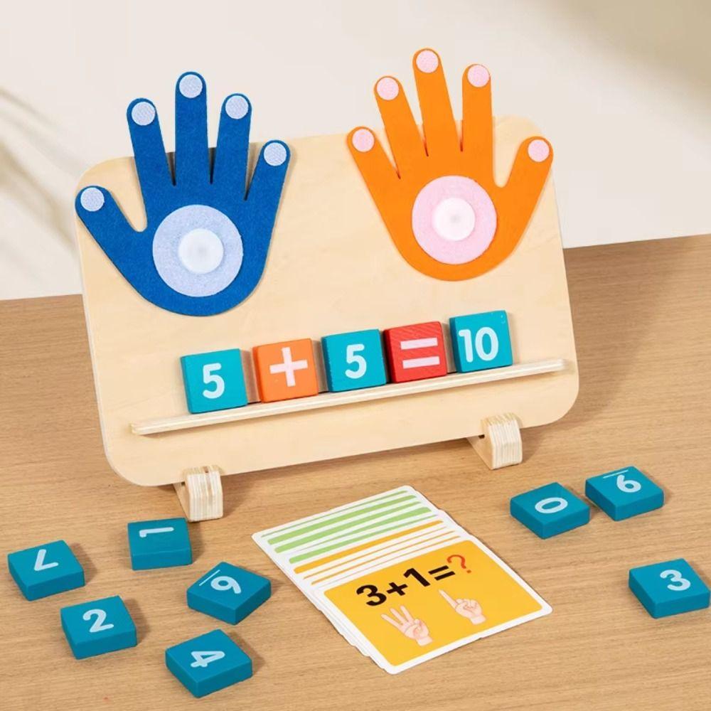 Intellectual Development Finger Counting Toys Number Teaching Aids  Preschool Education