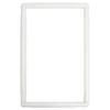 IMPACT Online Large Square Embroidery Hoop, Plastic Embroidery Stand (White, Approx. 17.5 X 11.2 Inches)
