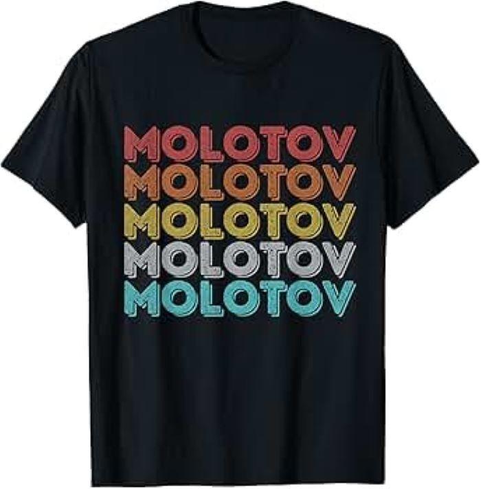 NEW Rare! Molotov Black Cotton All size S-5XL Shirt DM347 Unisex T-Shirt XL