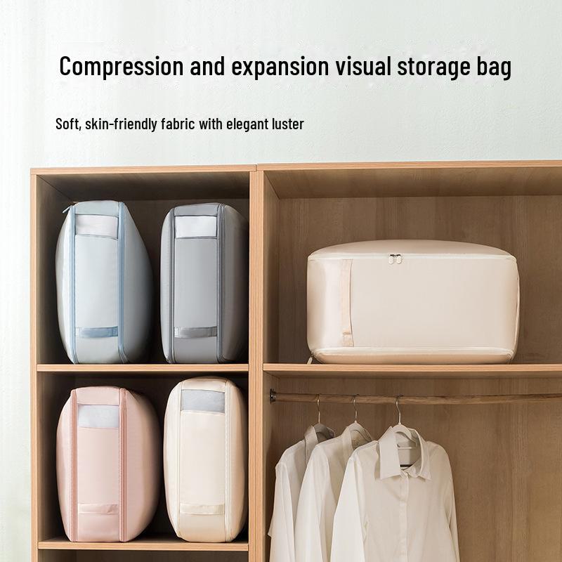 Seasonal Quilt & Clothing Compression Storage Bag
