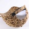 Sunscreen Y2K Peaked Hat Sunshade American Style Casquette Leopard Print Bow Baseball Cap  Men
