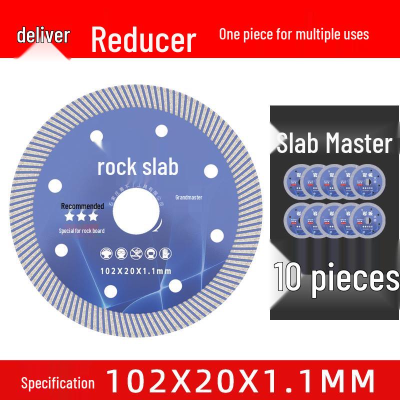 Ultra-Thin Tile Cutting Disc: Chip-Free Ceramic, Vitrified, Marble, Rock Slab Dry Saw Blade.