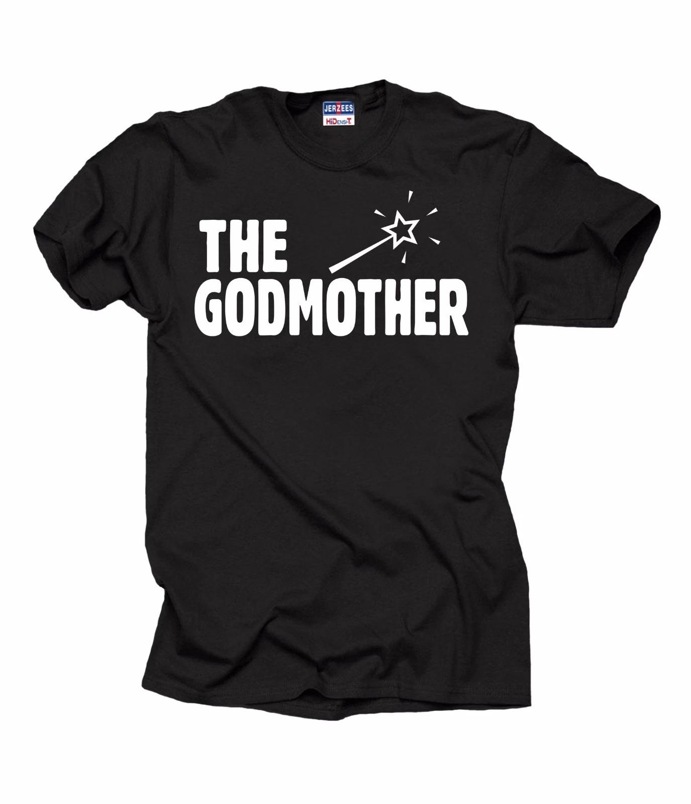 

Gift For Godmother Magic Wand T-T-shirt Baptism Ceremony Tee T-shirt S