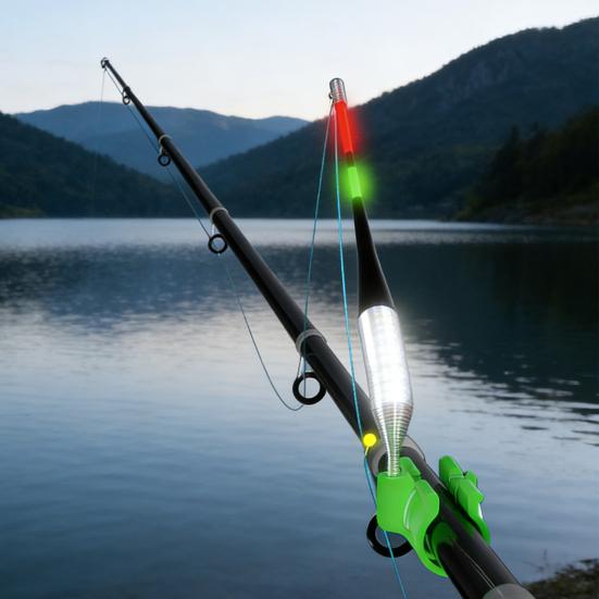 Fishing Float Bite Alert High Sensitivity Rod Mount Automatic Fishing Bite Indicator Spring Float Anglers Seawater Fishing Accessories