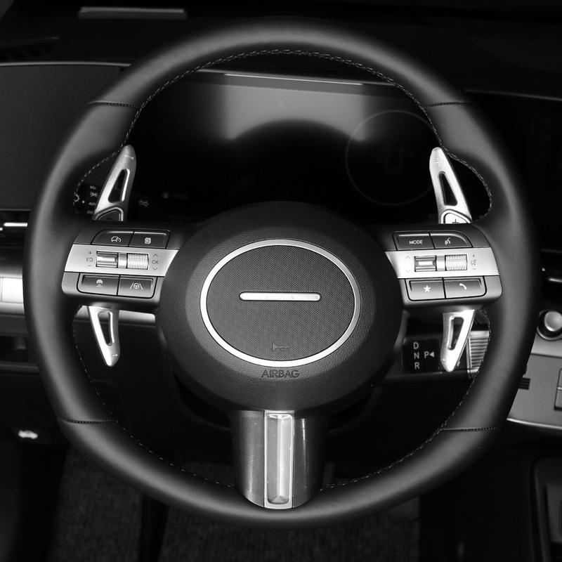 Shift Paddle For Hyundai Sonata 2024 N line Tucson HEV 2025 Car Steering Wheel Gear Extension Shifter DSG Stickers Accessories