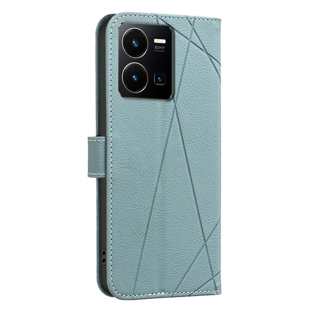Strong Magnetic Flip Leather Case For VIVO Y35 4G Y22S Y21 Y21S Y33S Y11 Y15 Y12 Y17 Y20 Cover Wallet Skin Friendly Card Slot