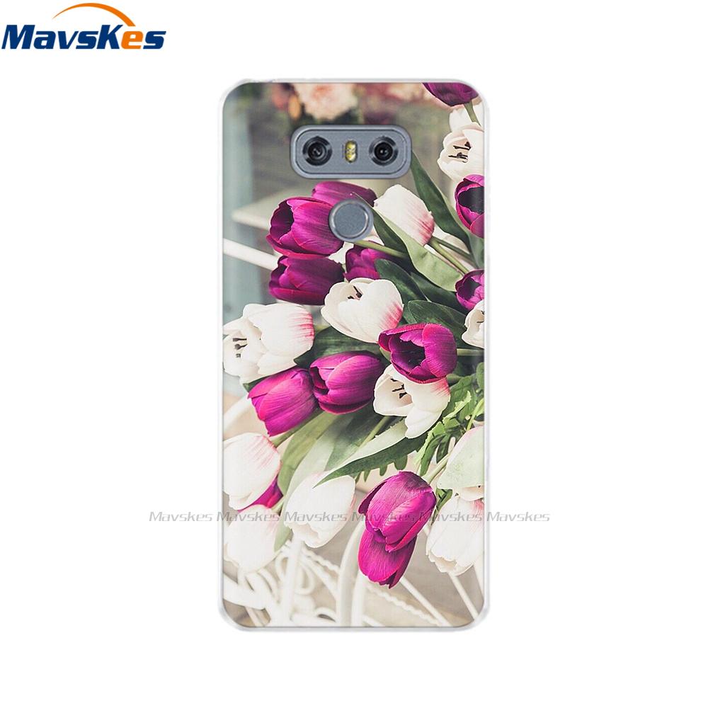 Soft TPU Case For Coque LG G5 G6 Case Cover Silicone Painted Phone Cover For LG G5 G6 Bumper Case Capa Fundas Coque