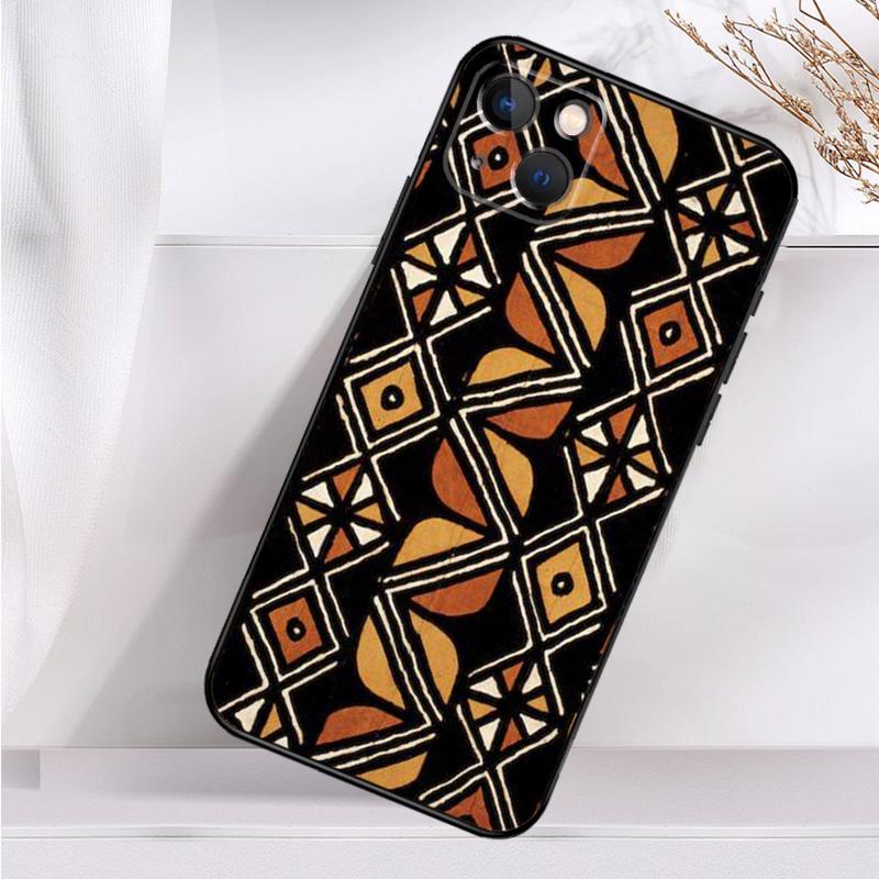 African Wax Print Design Shockproof Case For iPhone 17 Pro Max 11 14 15 16 Plus 12 13 Mini 16e 17 Air Phone Cover