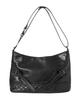 Zeroplanet Leather Buckle Shoulder Bag [Black]