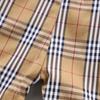 0-4 Years Summer Boys Plaid Pattern Cotton Suit Casual Short Sleeve 2pcs Clothing Set