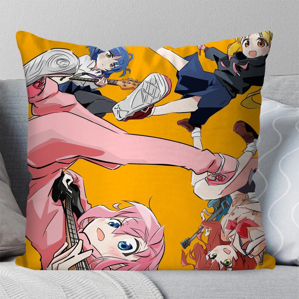 Animation Einsamer R-Rock Kissenbezug Quadratisches Kissen Schlafzimmer Sofa Freizeit Komfort Kissen Auto Wohnzimmer Heimdekoration 40X40