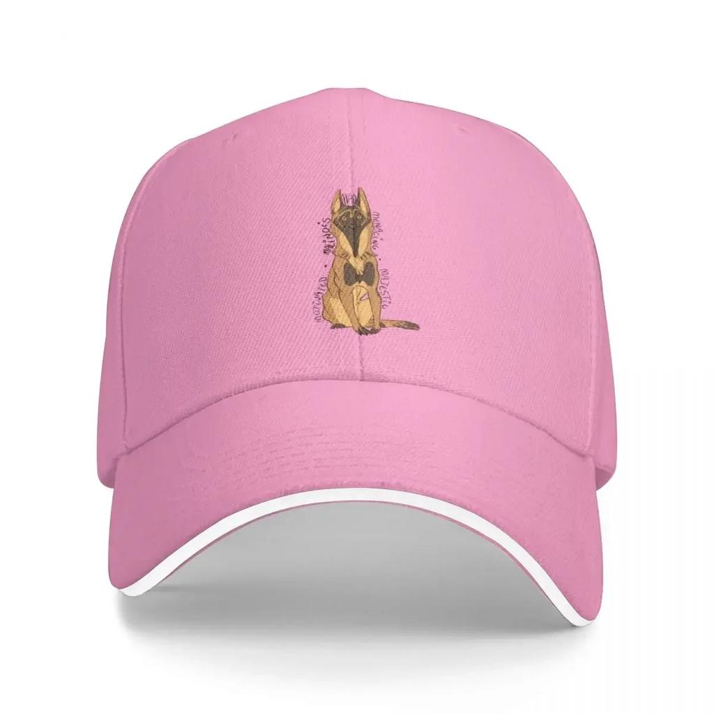 Malinois Alliteration Baseball Cap Sunscreen fashionable Icon Hats For Unisex Womens