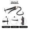 Carbon Steel Chain Pipe Cutter Rolling Pipe Cutting Tool Multi-Wheel Cutter  Three-Way Catalytic