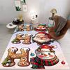Santa Claus-Themed Christmas Decorative Carpet Rug For Bedroom Carpet For Live Room Large Area Rugs for Living Room Home