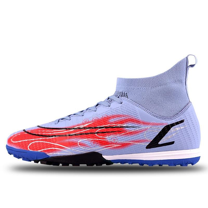 Sommer- und Herbst-High-Top-Fußballschuhe gebrochene Nägel Kunstrasen Jungen und Mädchen Studenten Trainings-Sneaker Sneaker