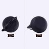 Iron-style kettle is equipped with a tea pot platform with a capacity of 300 ml (black) | kettles