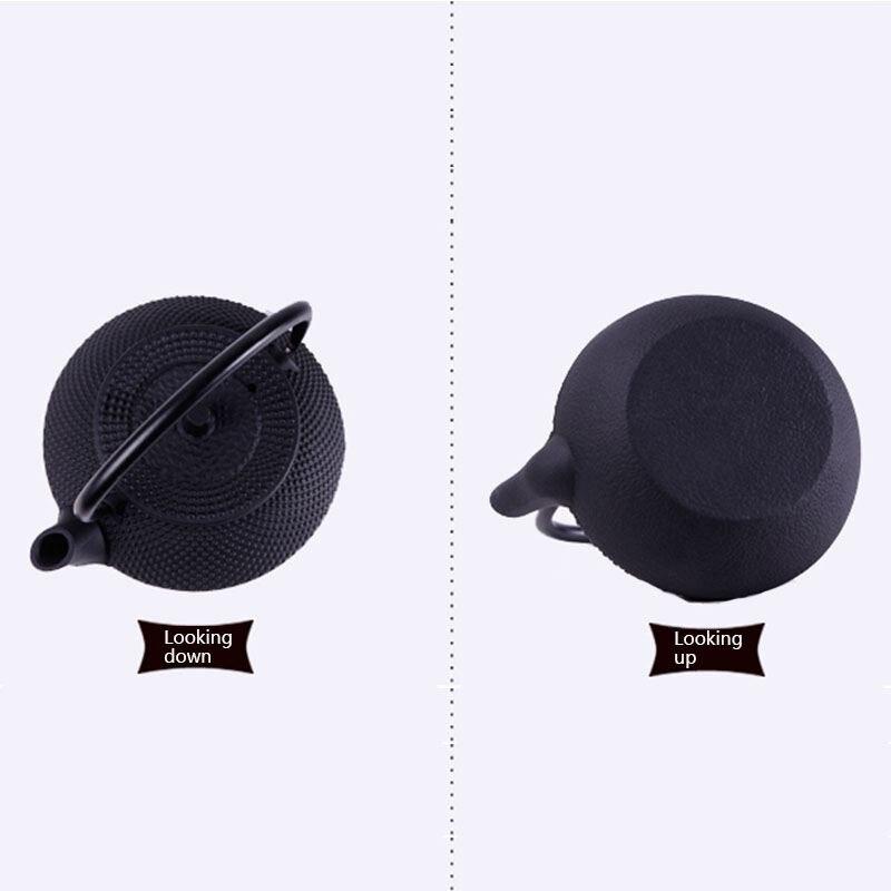 Iron-style kettle is equipped with a tea pot platform with a capacity of 300 ml (black) | kettles