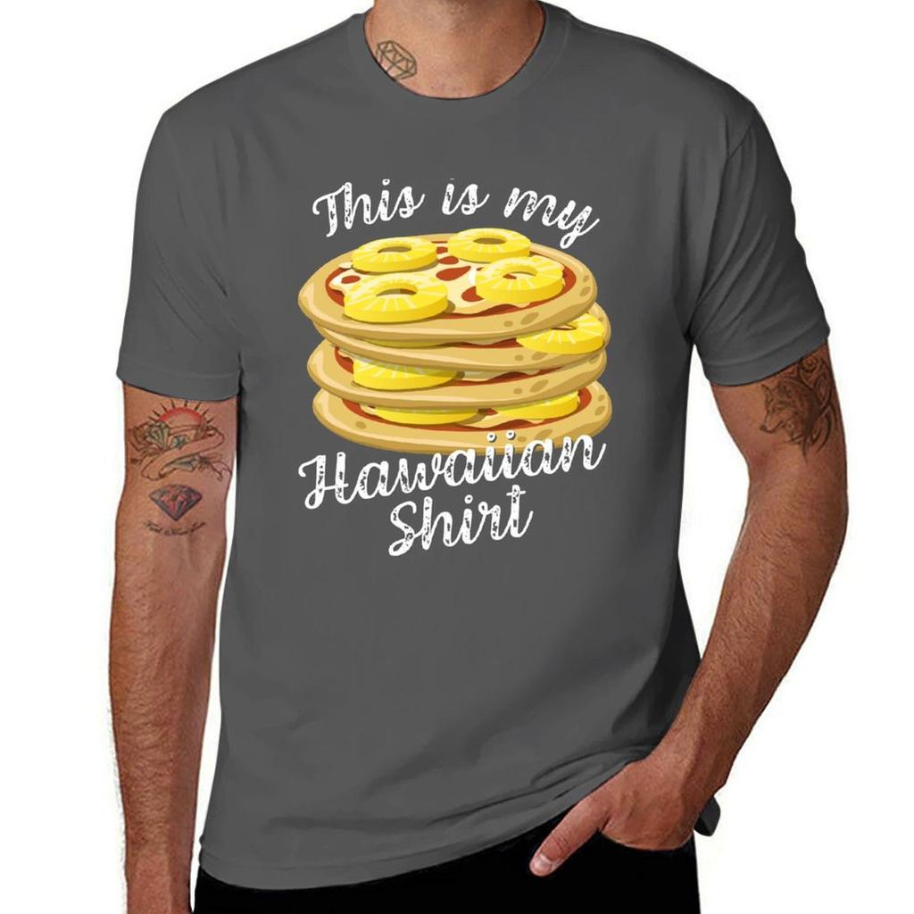 This Is My Hawaiian Shirt Pizza Summer Gift Bday T-shirt T Shirt Personalised T-shirt