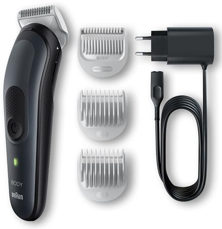 

Braun Body Groomer Bg3350 Body Trimmer + Replacement Head TU прозрачный