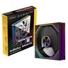 ANTEC Infinity Matrix 120 ARGB Preto Ventoinha de 120mm - Uma ventoinha para caixa de PC com um design espelhado. VENTOINHA PWM INFINITY MATRIX 120 ARGB