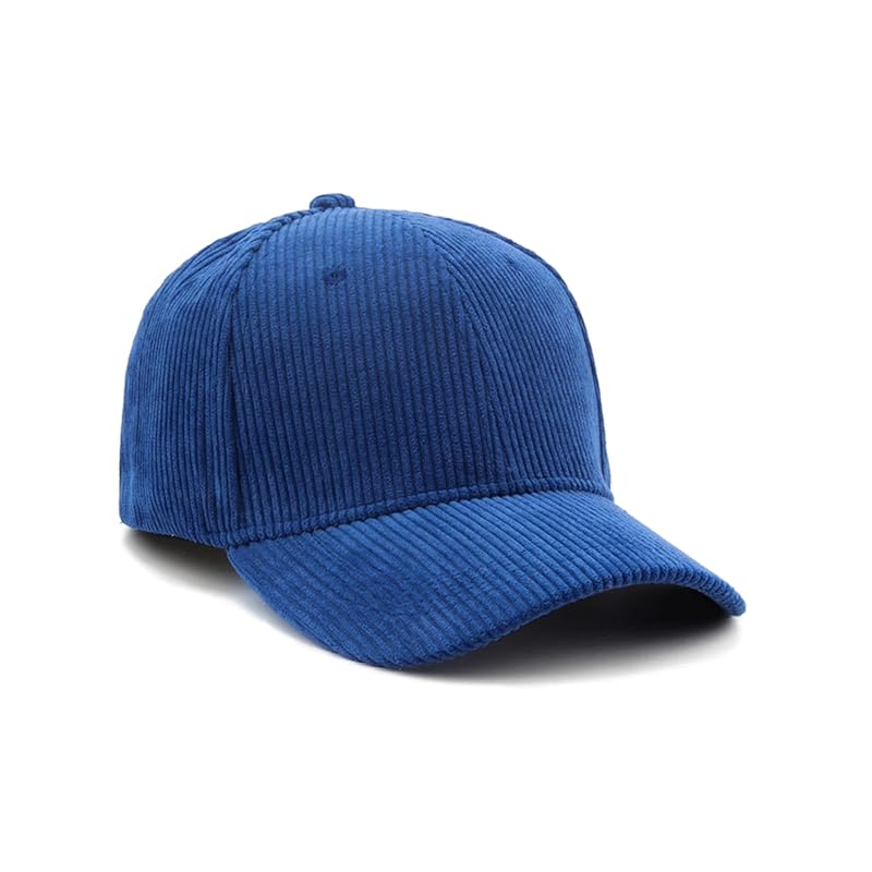 

[Haverly] corduroy cap hat Plain color CORDUROY CAP warm simple unisex outdoor casual awning baseball hat fashionable mountain climbing fishing ball