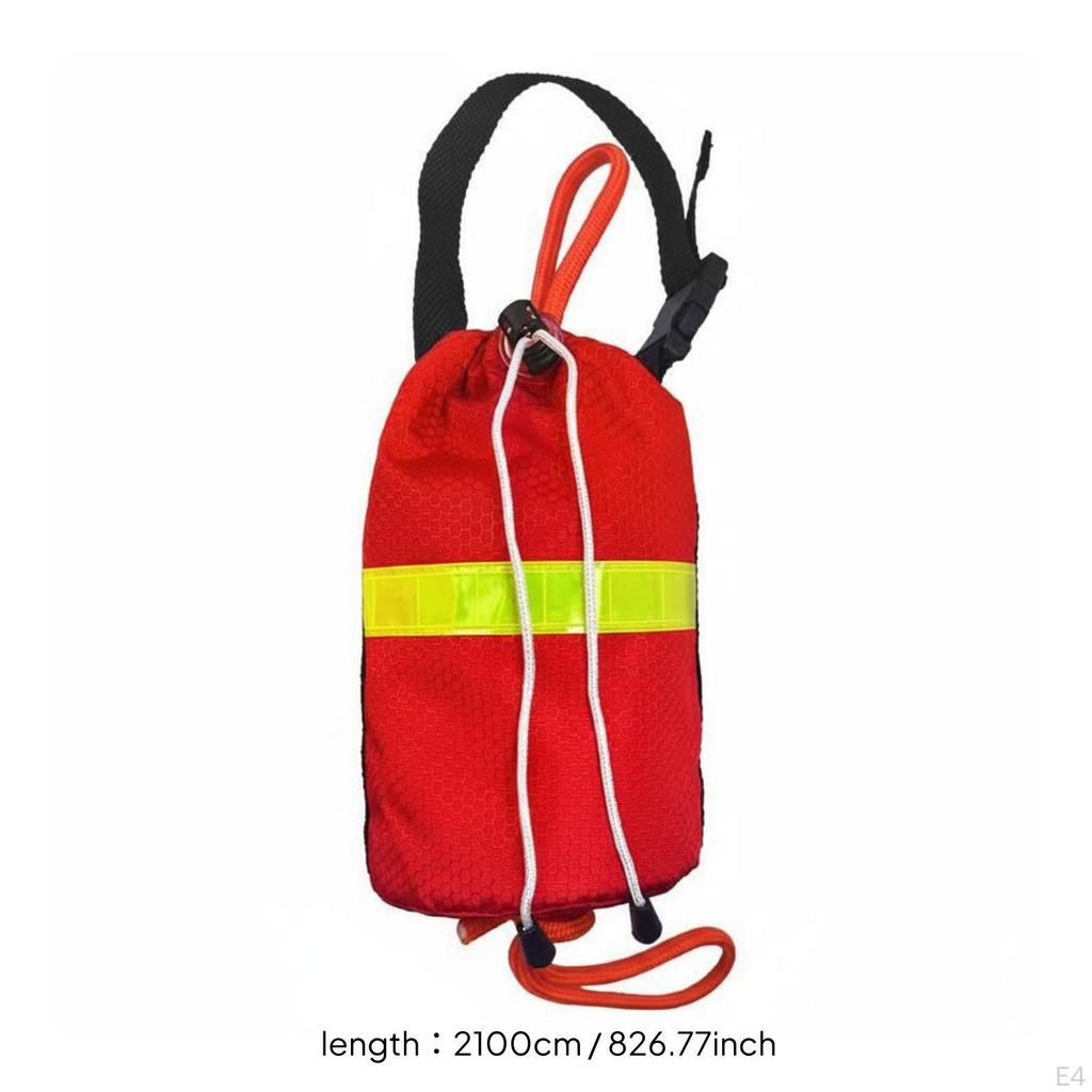 Throw Bag with rope Emergency Rescue Waterproof Material Buoyant Aquatic Line Pouch