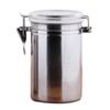 Kitchen Tool Coffee Storage Sealed Tank Stainless Steel Storage Jar Coffee Tea Sealed Jar Kitchen Coffee Bean Storage Containers