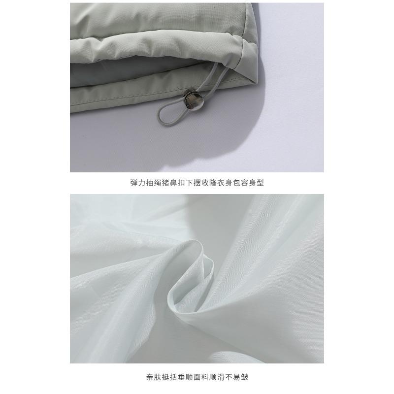 Women S Loose Short Winter Padded Cotton Coat Fake Two Pieces Style