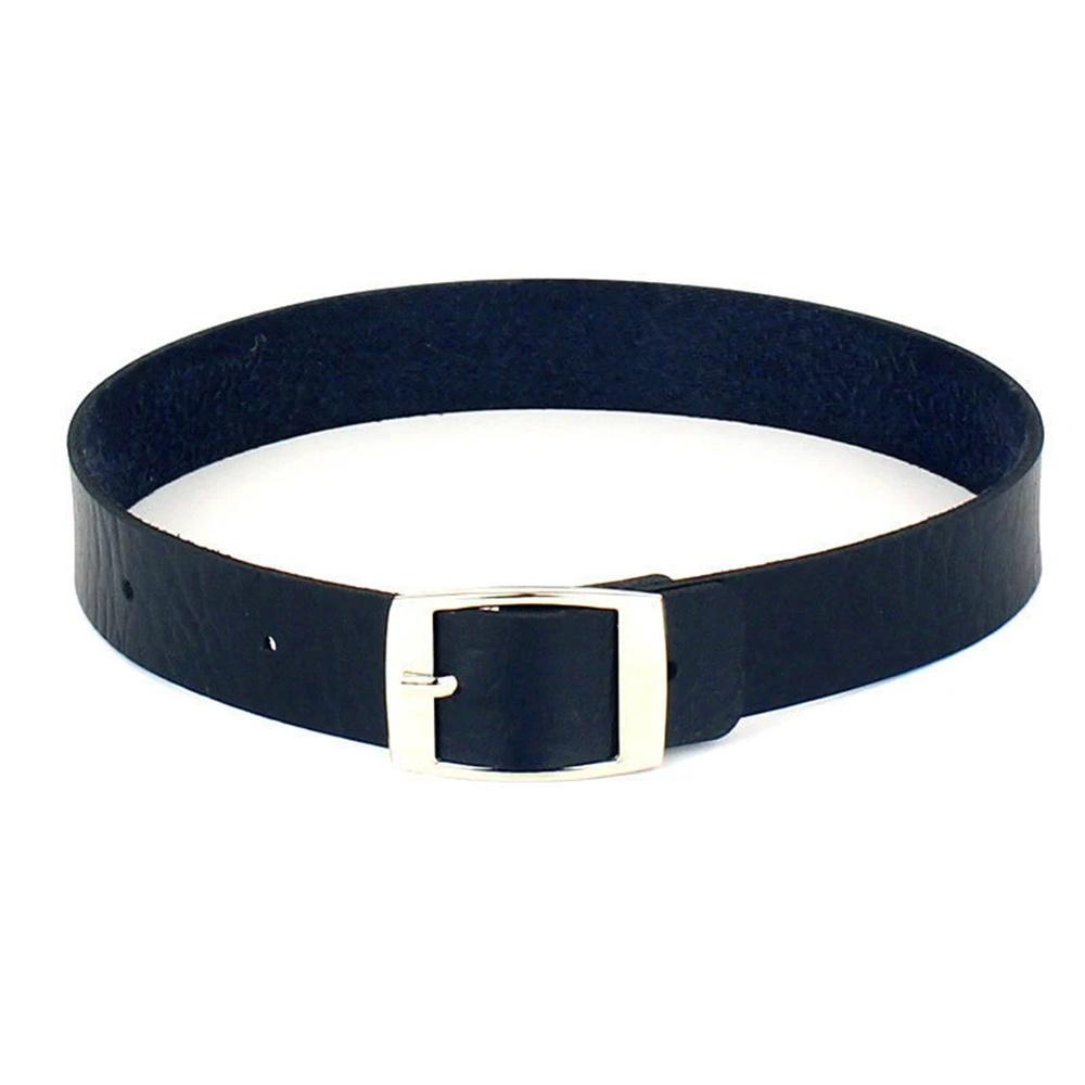 2025 Damen Gothic Herz Choker Halskette Schwarz Rot Halskette PU Leder Kragen Ketten Maid Punk Cosplay Access