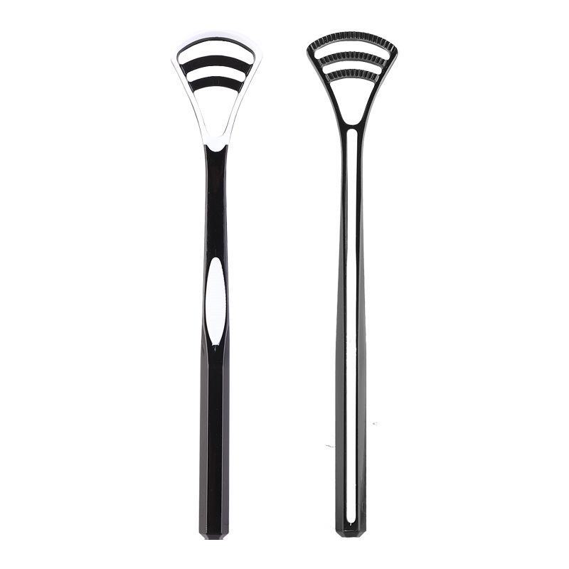 

Силиконовый очиститель языка для взрослых - портативная щетка для свежего дыхания, скребок унисекс null