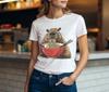 Funny Capybara RaUnisex Graphic Tee  Womens Cute Animal Shirt