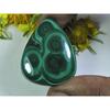 AA++ Natural Green Malachite Pear Cabochon Loose Gemstone 28X35X04MM 56Cts. D-17
