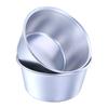 Mousse Non-stick Individual Aluminum Zinc Zinc Alloy Round Pudding Mould Egg Tart Mold Muffin Cup Baking Tool
