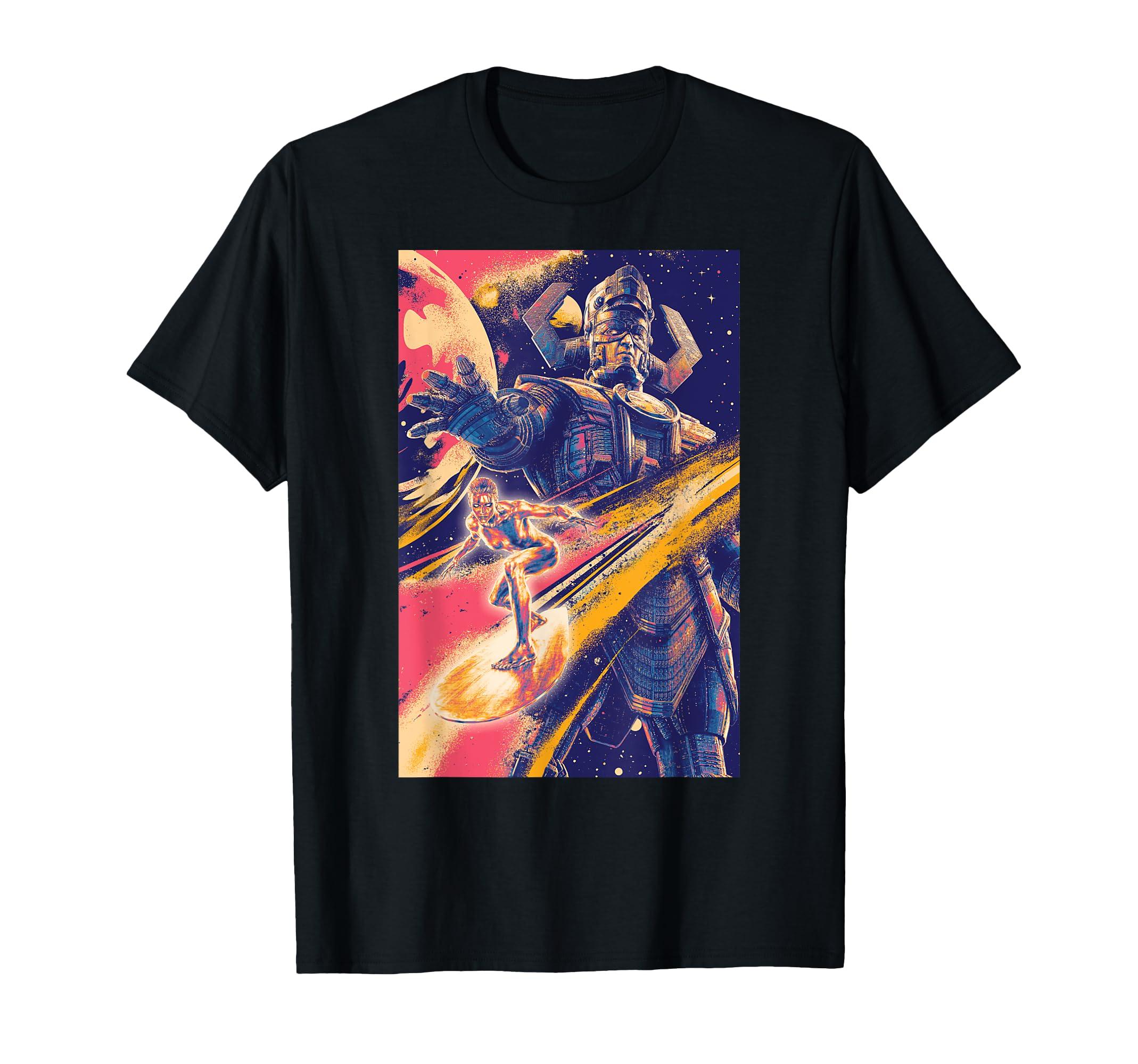 

Marvel Fantastic 4: First Step Silver Surfer & Galactus T-Shirt
