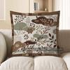 2D Floral Patterned Throw Pillow Covers For Home Pattern Cushion Cover Suitable For Sofa Bedroom Car Pillow Cover