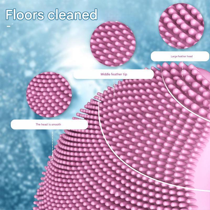 Facial Cleansing Electric Cleansing Brush Ultrasonic Silicone Facial Cleanser Deep Pore Cleansing Facial Skin Massager Cleaning