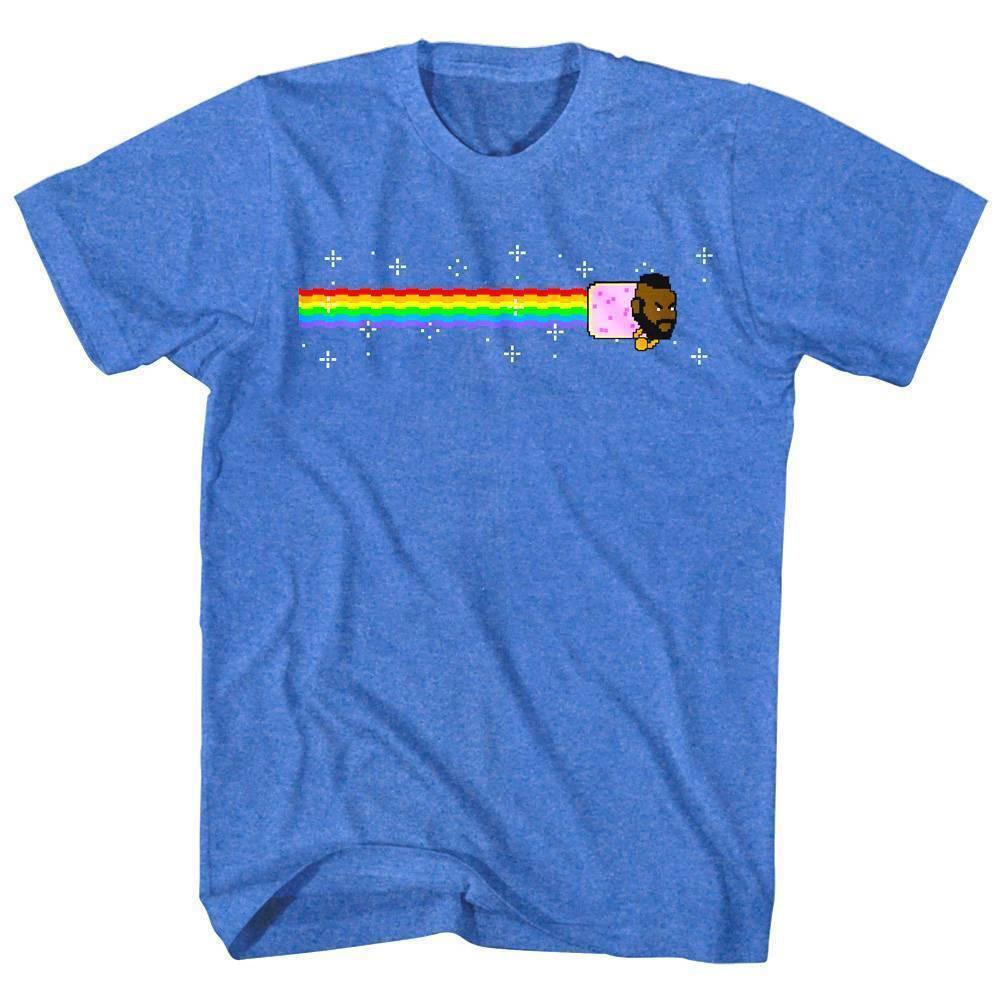 Mr. T Nyan Cat Men T Shirt L