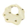 Class A Pure Cotton Petal Bib 360 Degree Rotating Breathable Absorbent Newborn Saliva Towel Baby Bib