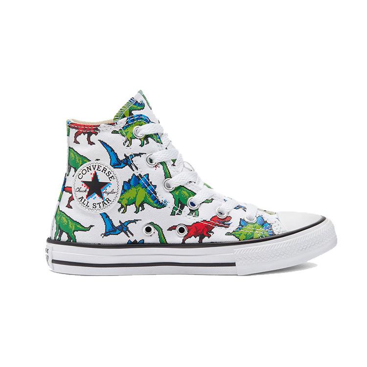 Converse All Star Canvas High Top Kids Canvas Shoes White (Unisex) Kids' Canvas Shoes 670349C