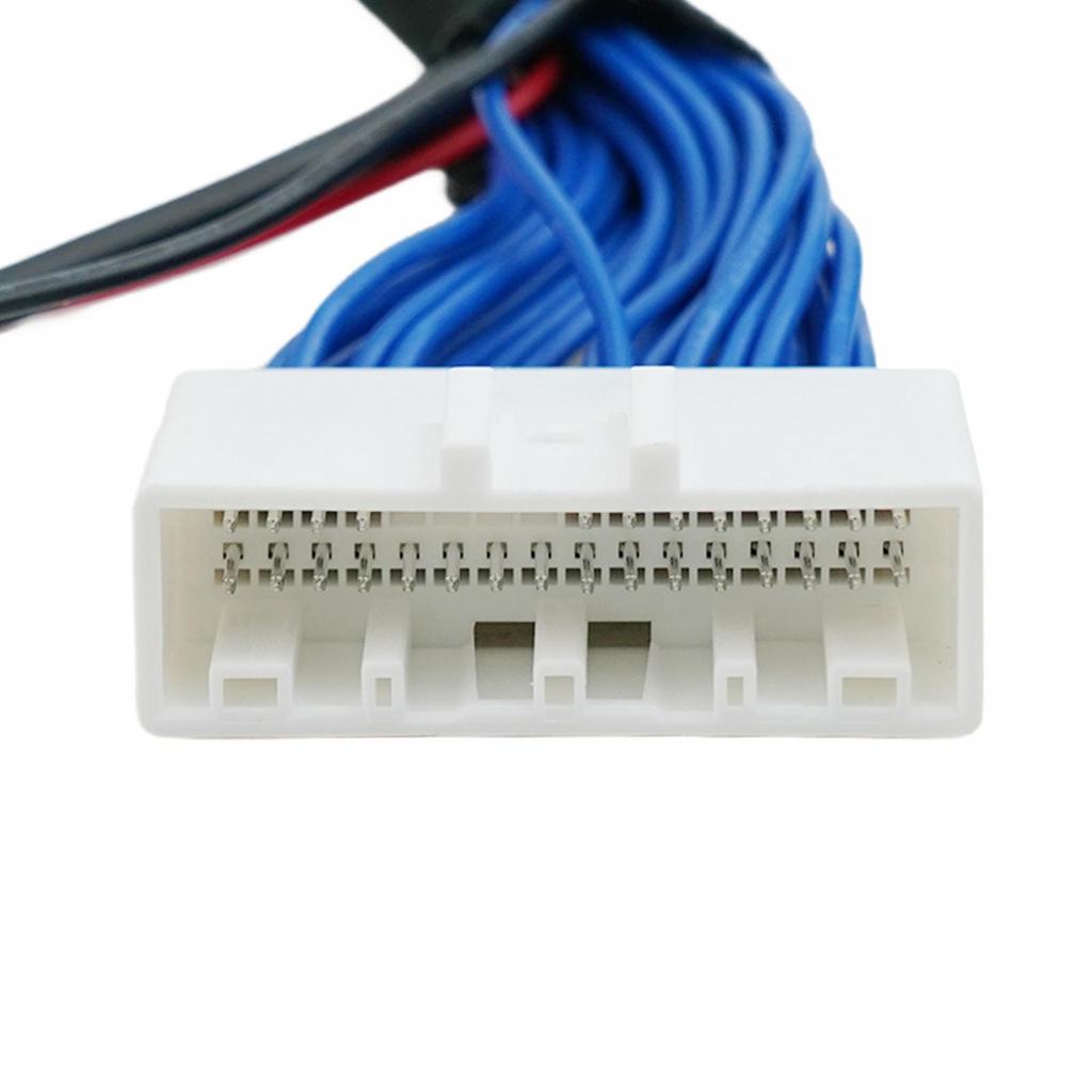 ABS Material 32 Pin Adapter Cable Car Reversing Camera Adapter